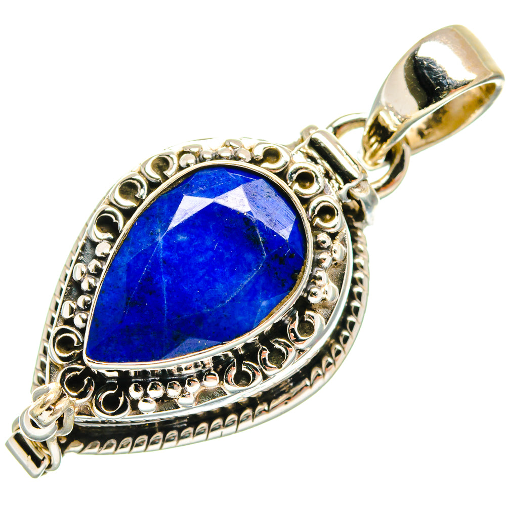 Lapis Lazuli Pendants handcrafted by Anasilvercos - PD22680 - Photo 2