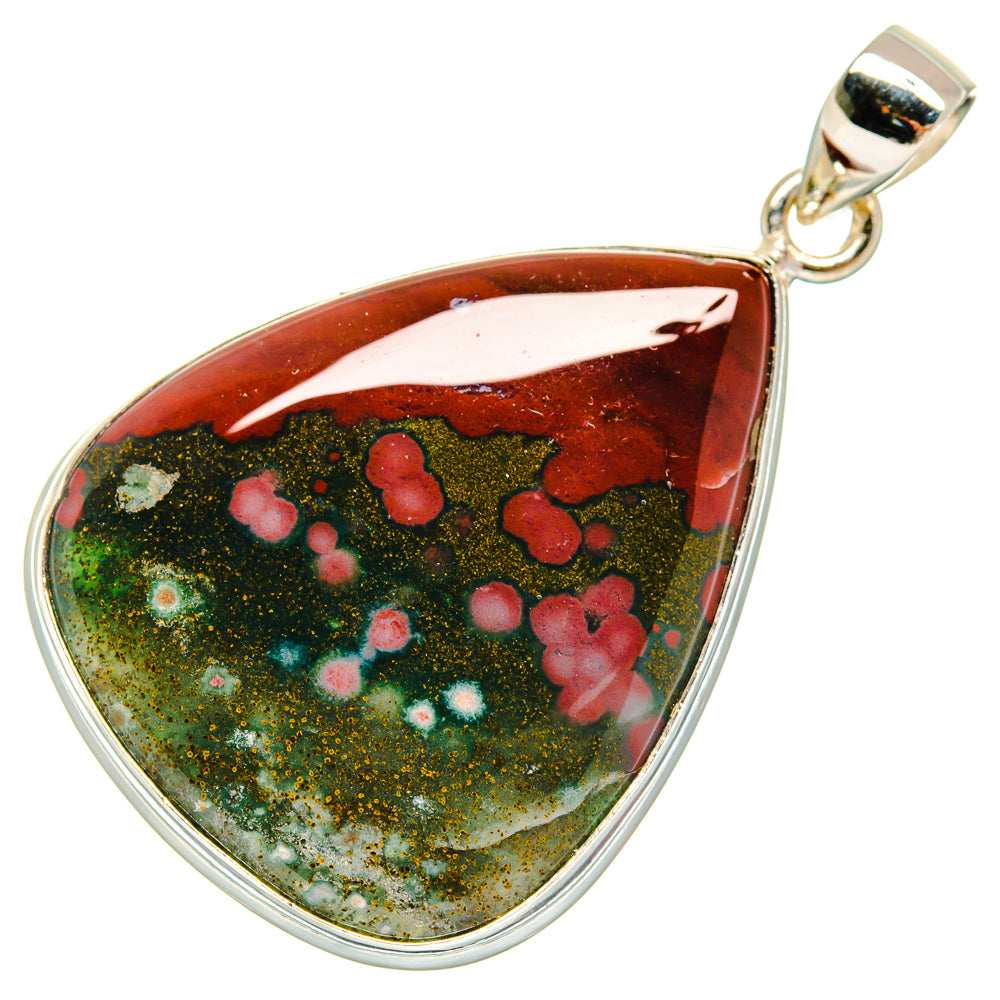 Ocean Jasper Pendants handcrafted by Anasilvercos - PD22696