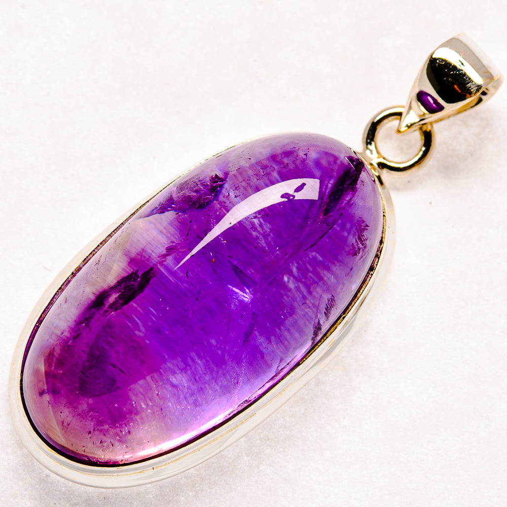 Amethyst Pendants handcrafted by Anasilvercos - PD22716 - Photo 2