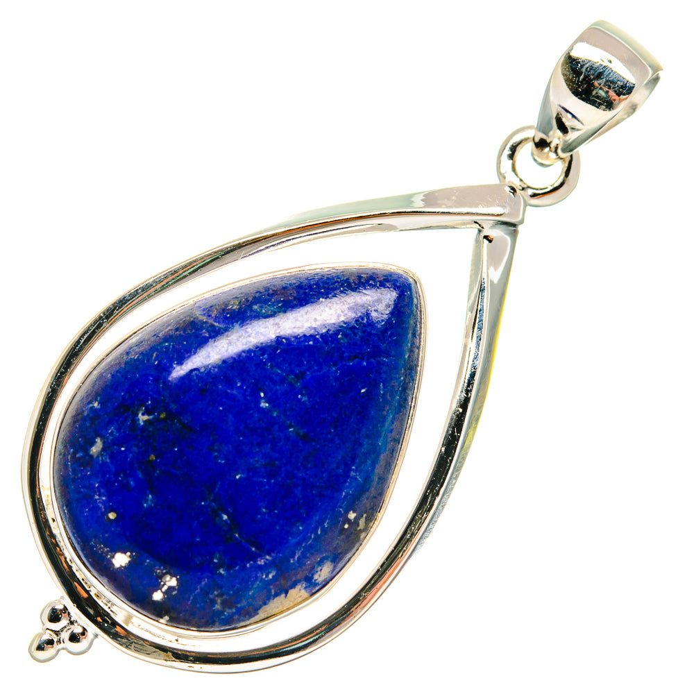 Lapis Lazuli Pendants handcrafted by Anasilvercos - PD22744 - Photo 2