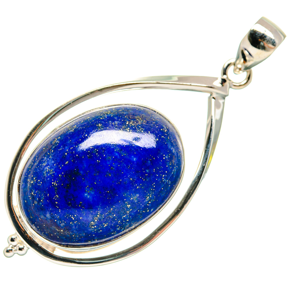 Lapis Lazuli Pendants handcrafted by Anasilvercos - PD22746 - Photo 2