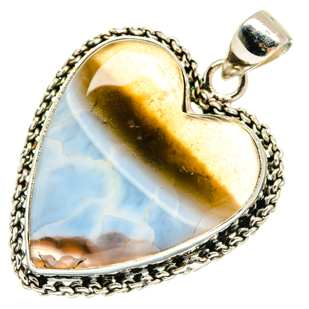 Owyhee Opal Pendants handcrafted by Anasilvercos - PD22754