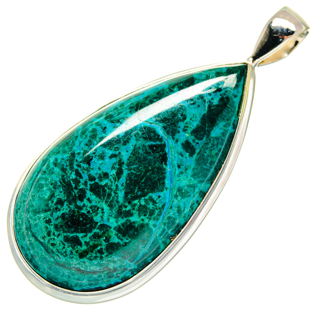 Chrysocolla Pendants handcrafted by Anasilvercos - PD22761 - Photo 2