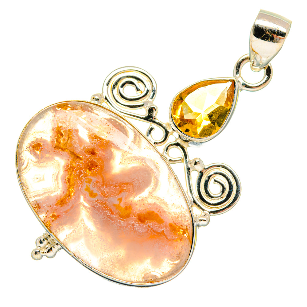 Ocean Jasper Pendants handcrafted by Anasilvercos - PD22781 - Photo 2