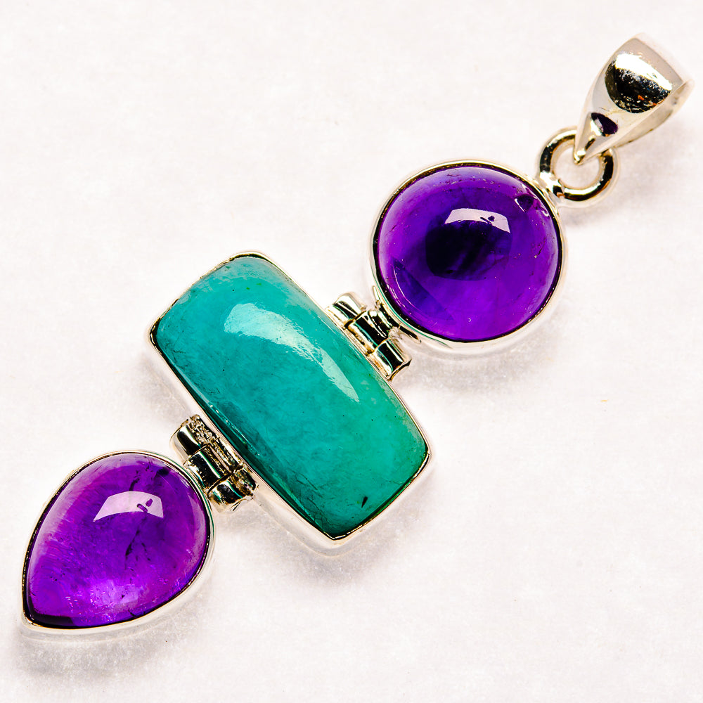 Larimar Pendants handcrafted by Anasilvercos - PD22794 - Photo 2