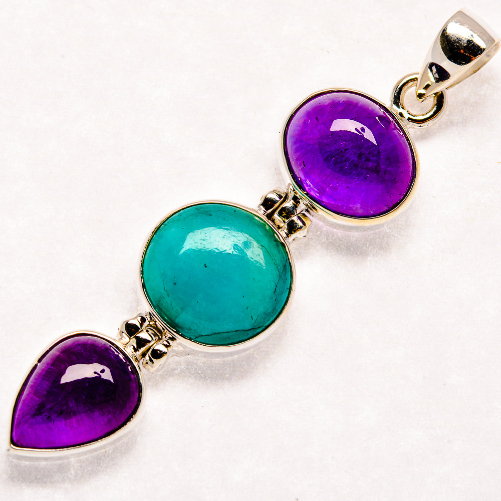 Smithsonite Pendants handcrafted by Anasilvercos - PD22801 - Photo 2