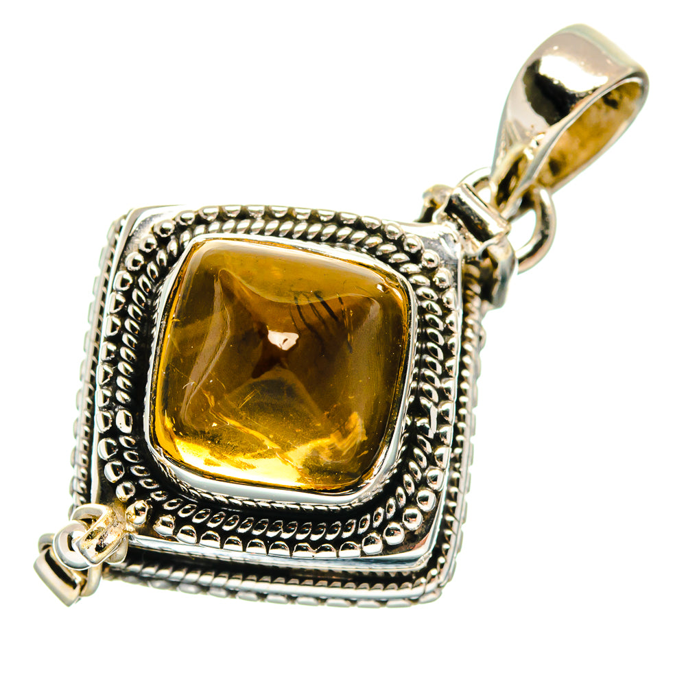 Citrine Pendants handcrafted by Anasilvercos - PD22812 - Photo 2