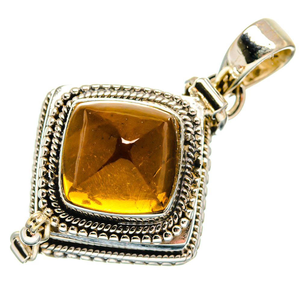 Citrine Pendants handcrafted by Anasilvercos - PD22816 - Photo 2