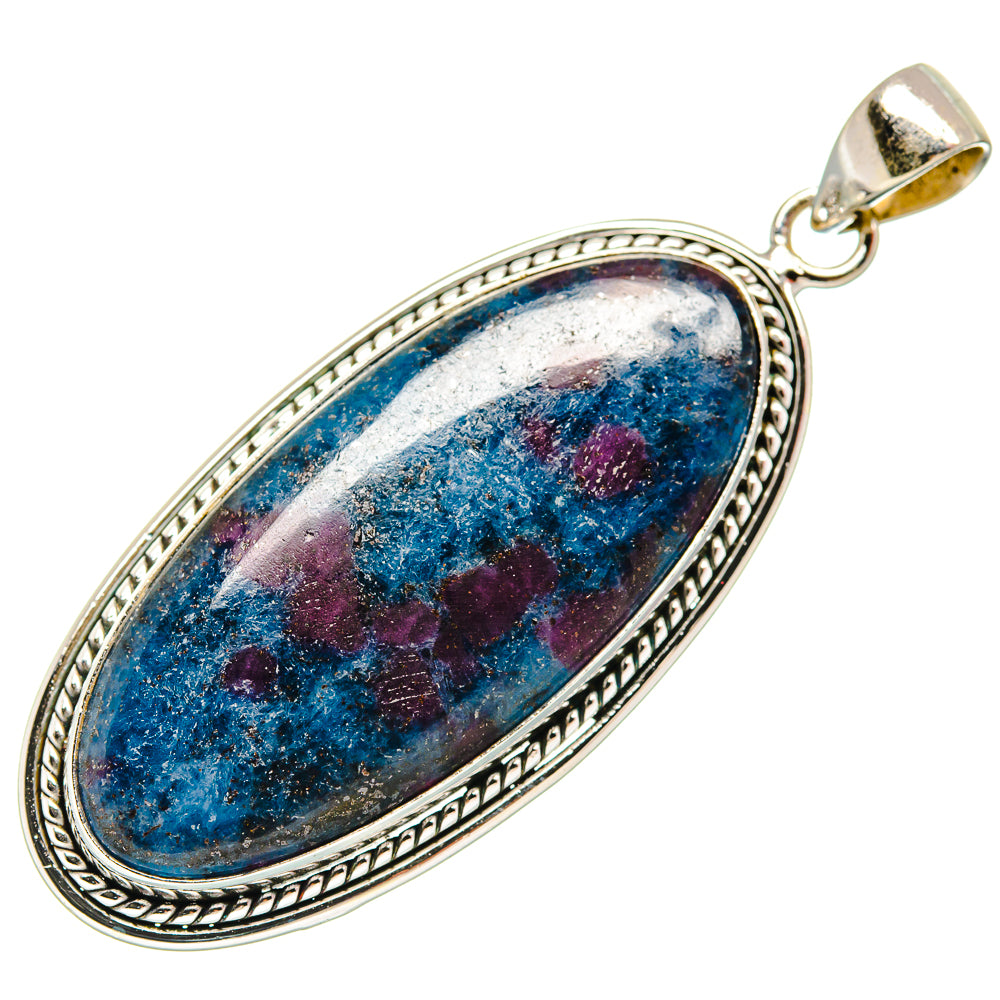 Ruby Fuchsite Pendants handcrafted by Anasilvercos - PD22833 - Photo 2