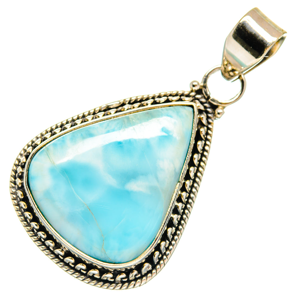Larimar Pendants handcrafted by Anasilvercos - PD22842 - Photo 2