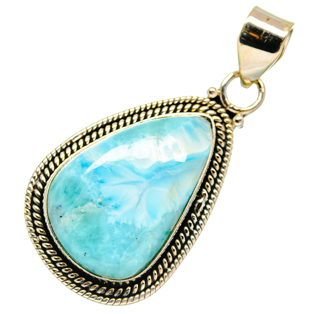 Larimar Pendants handcrafted by Anasilvercos - PD22844 - Photo 2