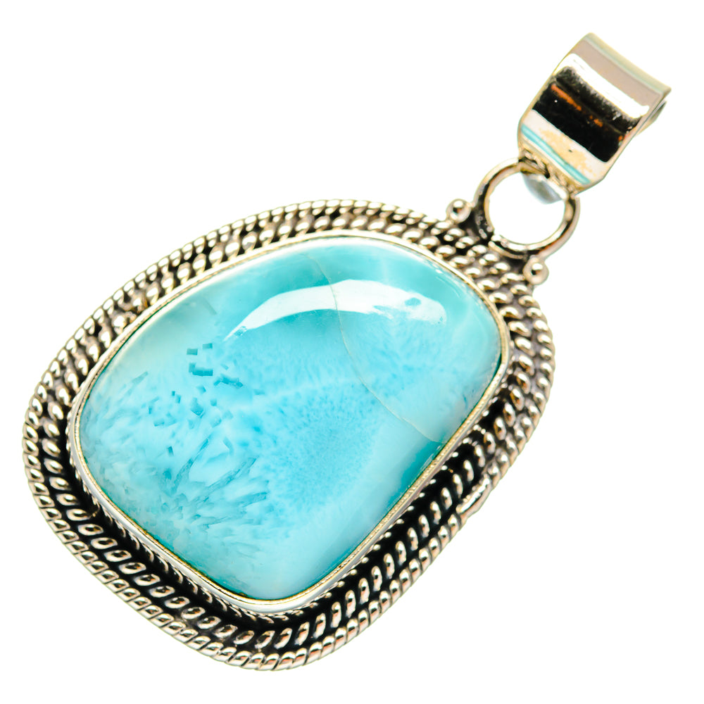 Larimar Pendants handcrafted by Anasilvercos - PD22845 - Photo 2