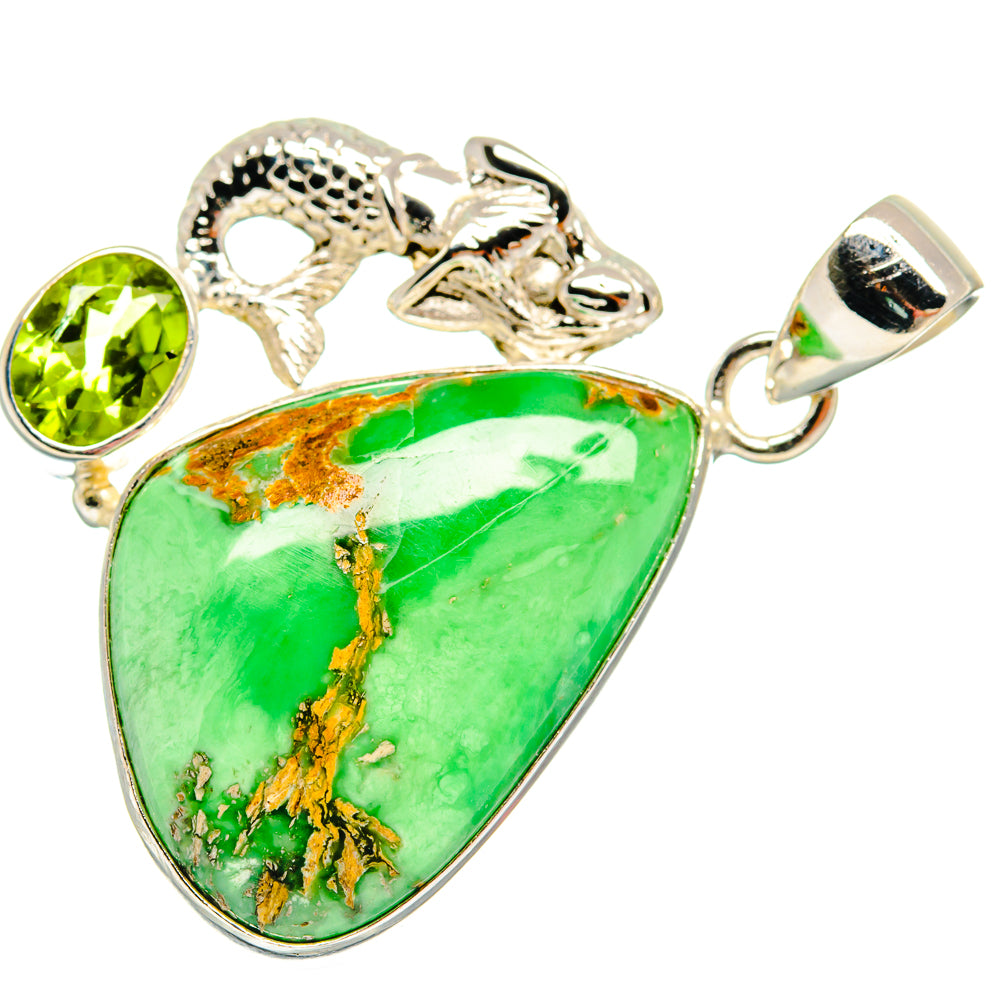 Variscite Pendants handcrafted by Anasilvercos - PD22853 - Photo 2