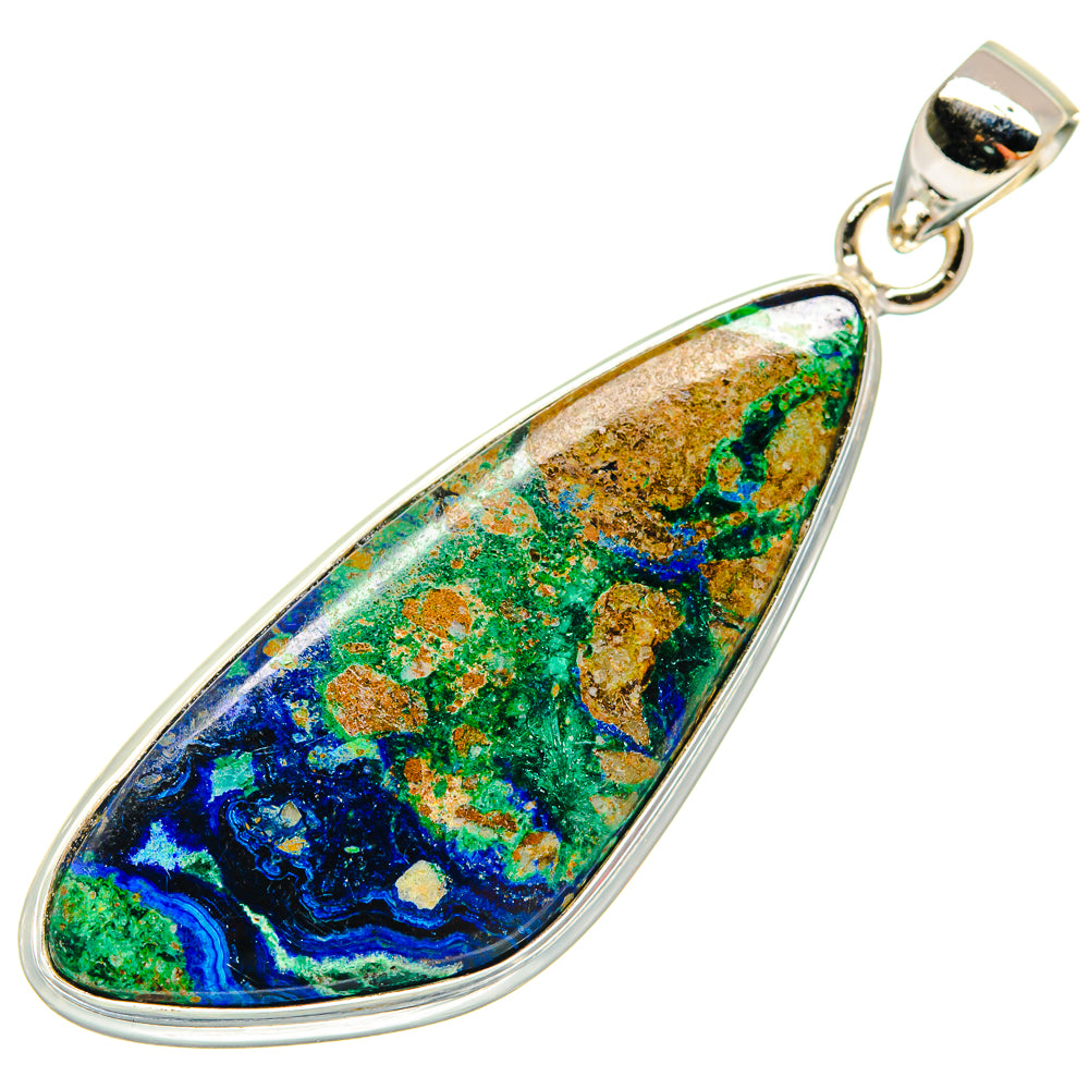 Azurite Pendants handcrafted by Anasilvercos - PD22866 - Photo 2