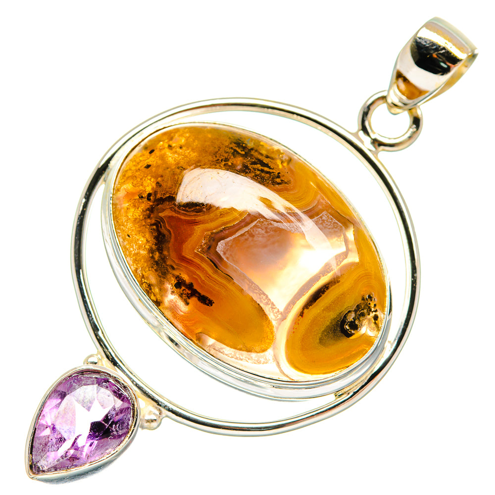 Ocean Jasper Pendants handcrafted by Anasilvercos - PD22878 - Photo 2