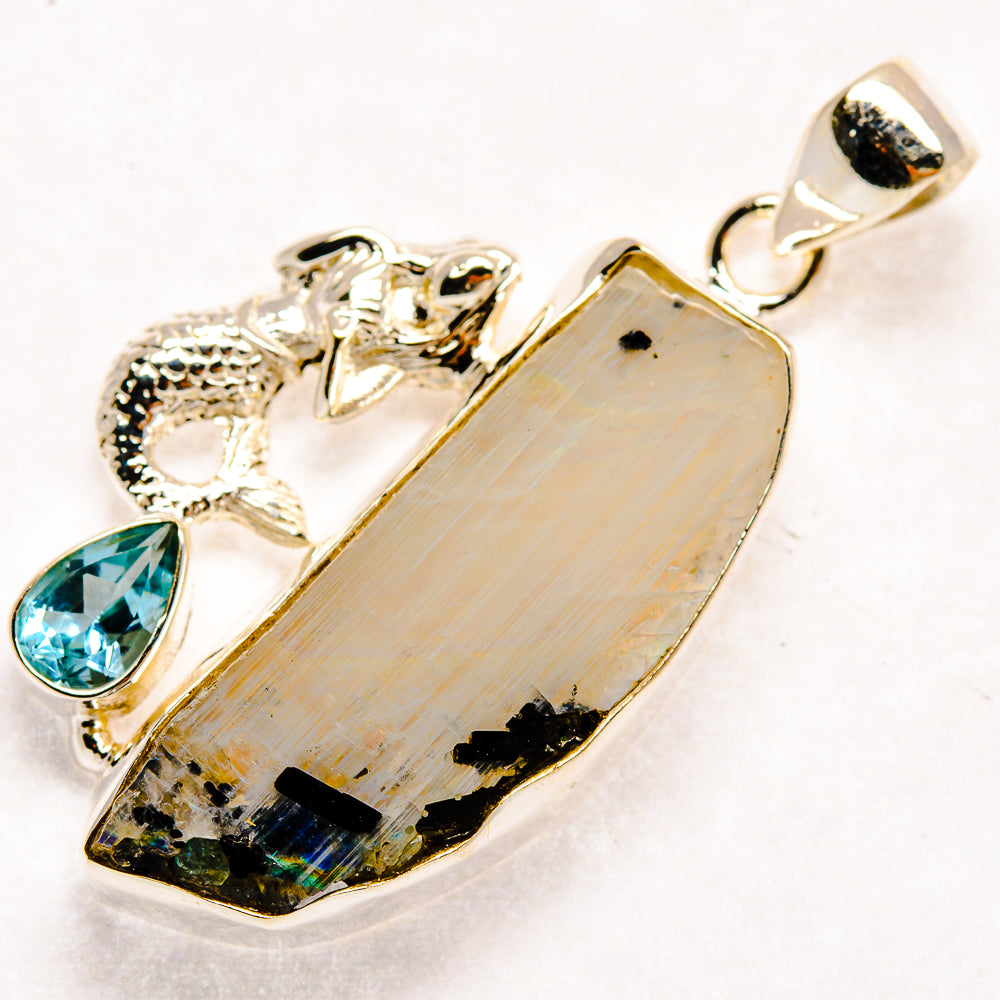 Rainbow Moonstone Pendants handcrafted by Anasilvercos - PD22893 - Photo 2