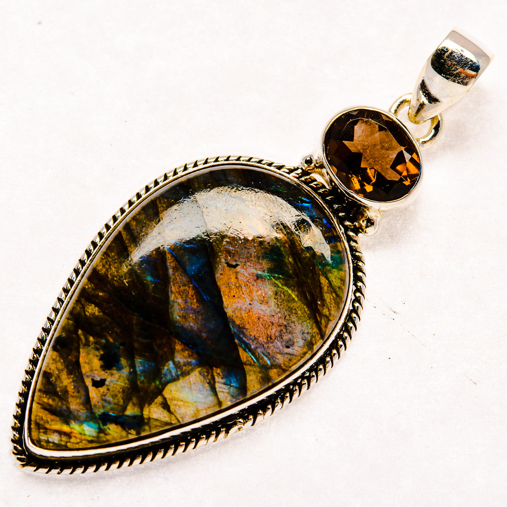 Labradorite Pendants handcrafted by Anasilvercos - PD22898 - Photo 2