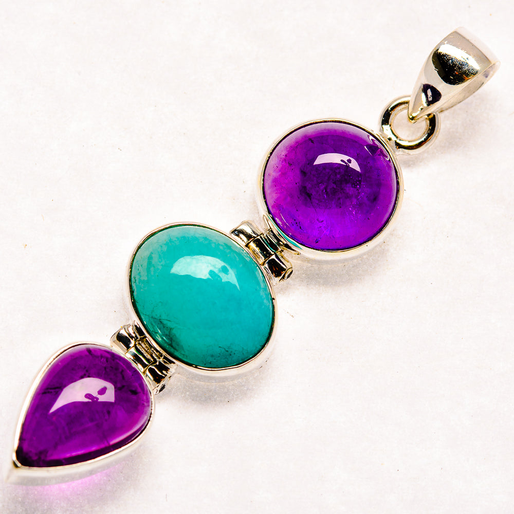 Larimar Pendants handcrafted by Anasilvercos - PD22935 - Photo 2
