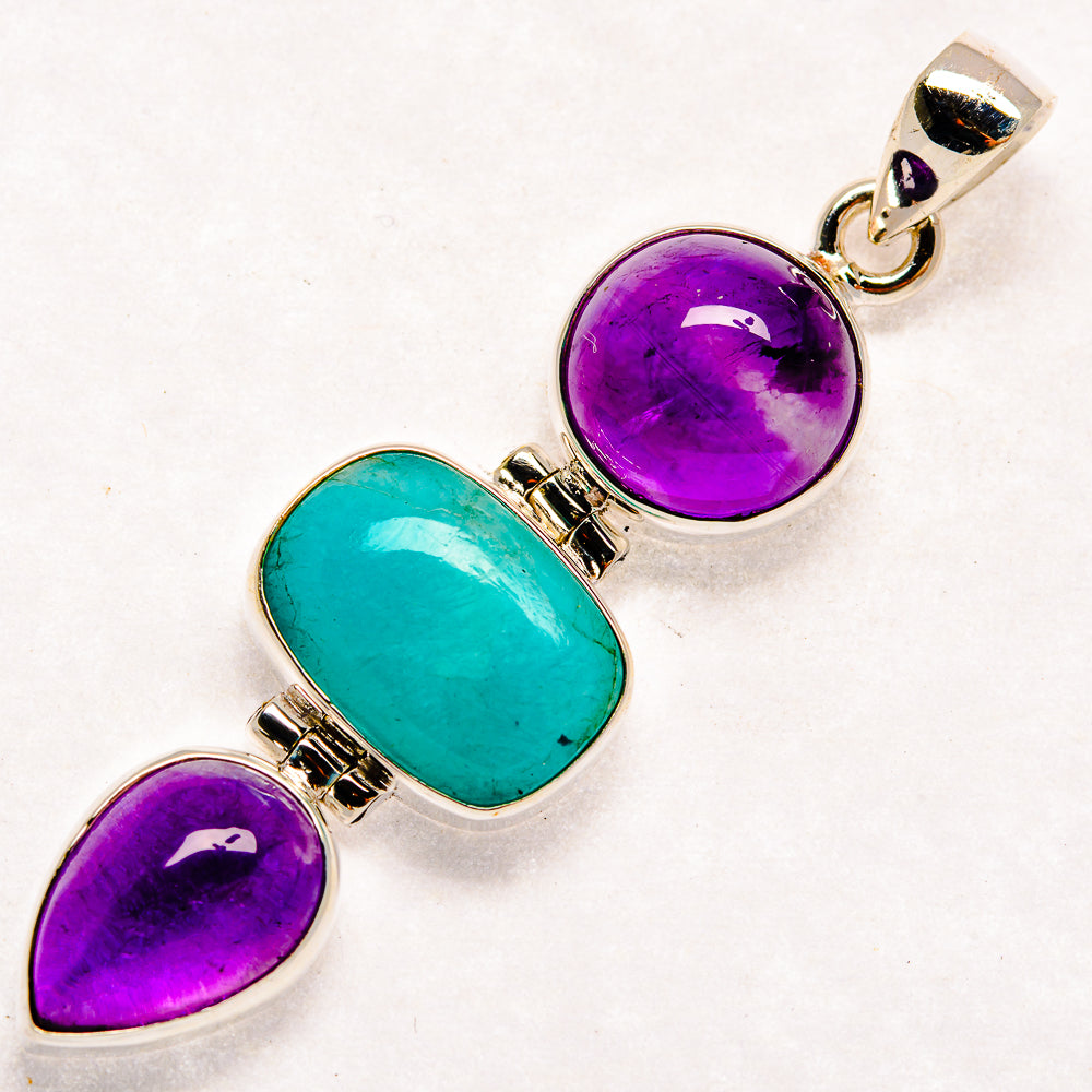 Larimar Pendants handcrafted by Anasilvercos - PD22936 - Photo 2