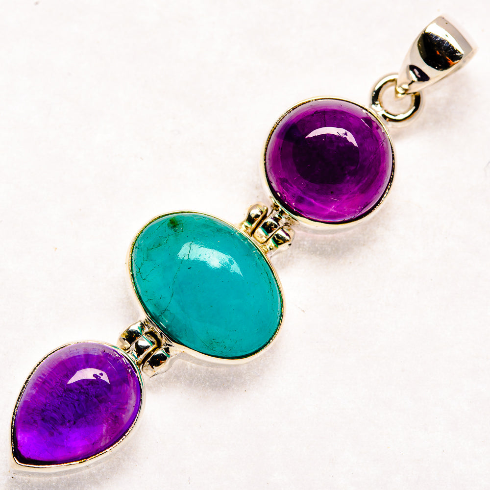 Smithsonite Pendants handcrafted by Anasilvercos - PD22938 - Photo 2