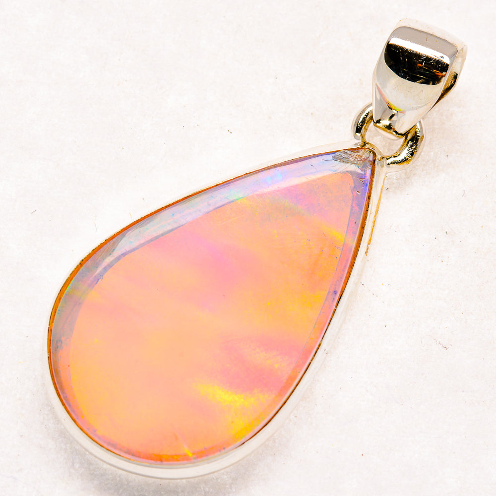 Aura Opal Pendants handcrafted by Anasilvercos - PD22951 - Photo 2