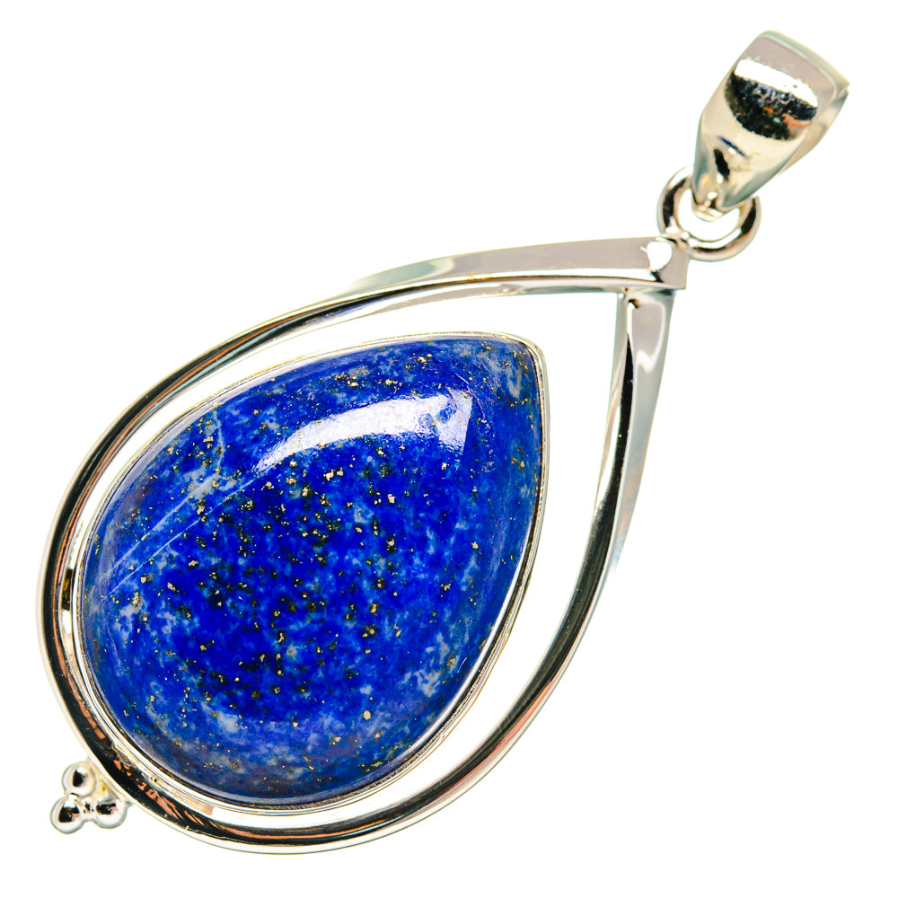 Lapis Lazuli Pendants handcrafted by Anasilvercos - PD22990 - Photo 2