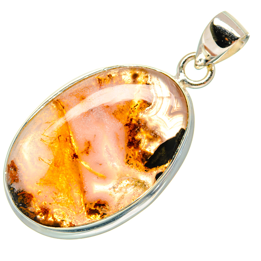 Ocean Jasper Pendants handcrafted by Anasilvercos - PD23019 - Photo 2