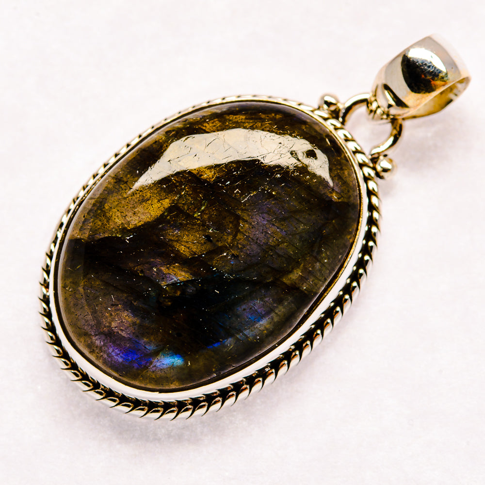 Labradorite Pendants handcrafted by Anasilvercos - PD23047 - Photo 2