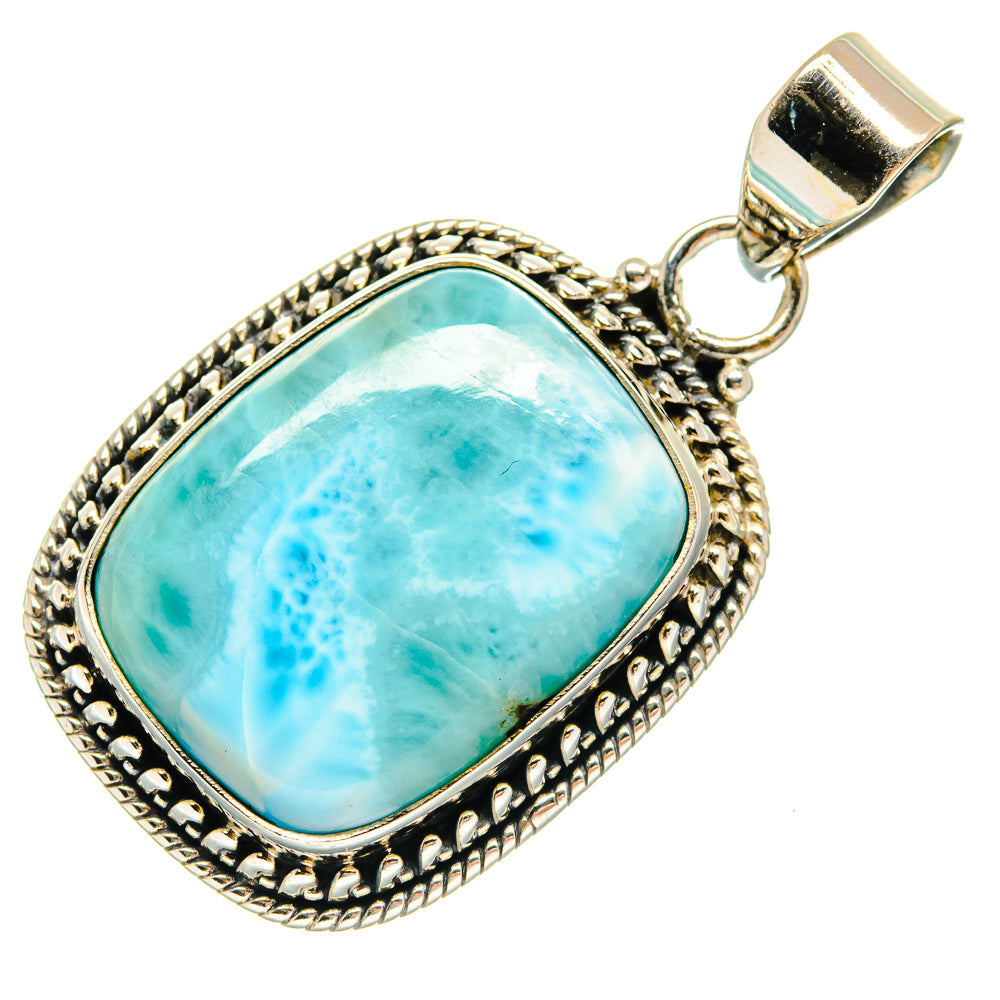 Larimar Pendants handcrafted by Anasilvercos - PD23063 - Photo 2