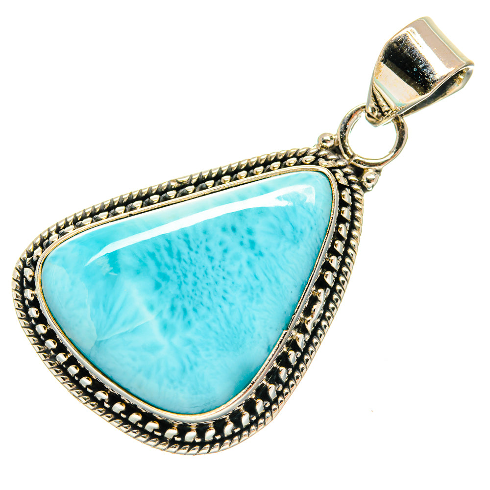 Larimar Pendants handcrafted by Anasilvercos - PD23064 - Photo 2