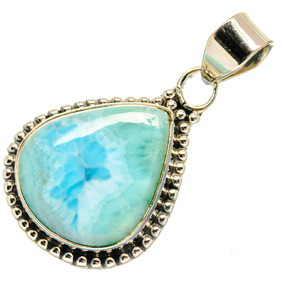 Larimar Pendants handcrafted by Anasilvercos - PD23065 - Photo 2