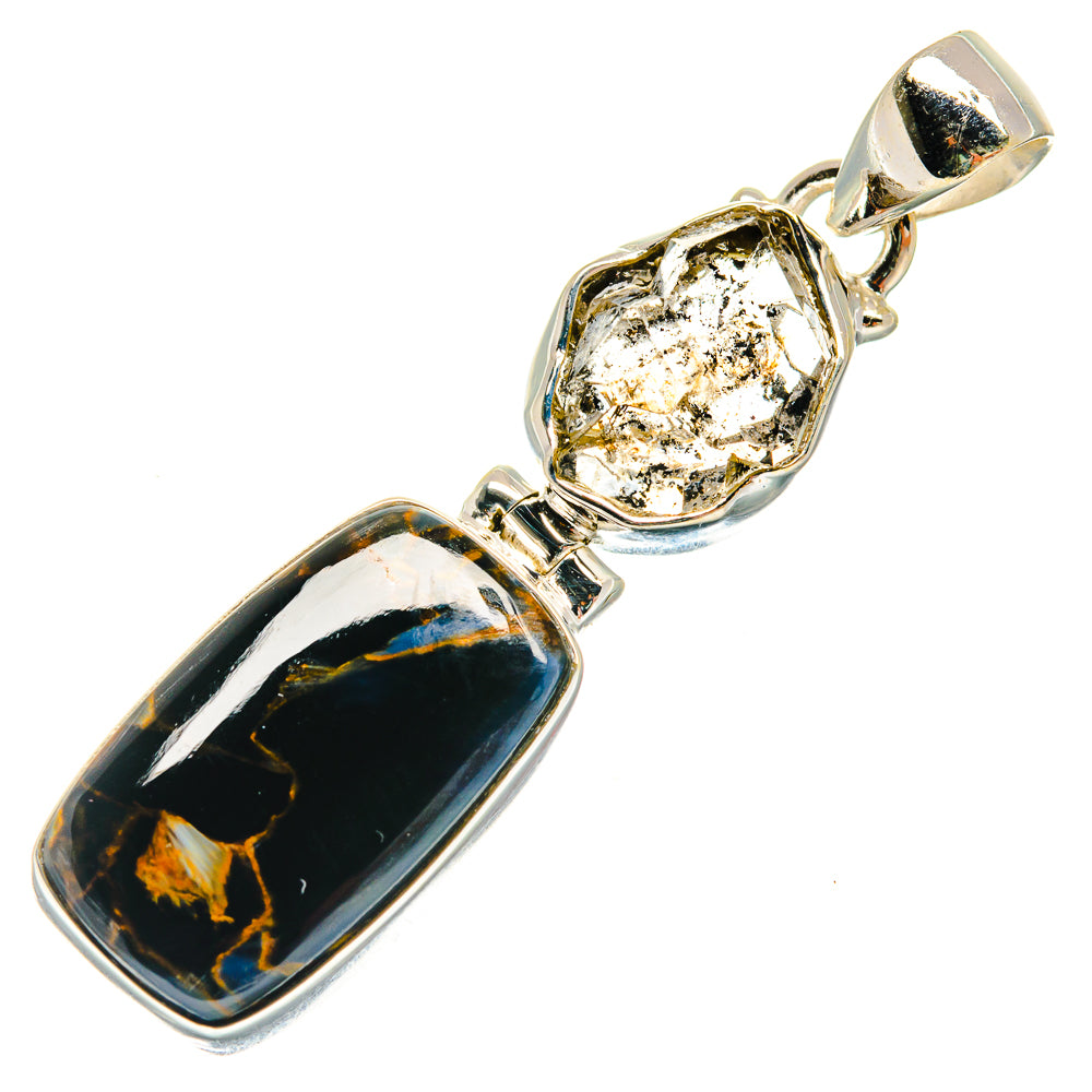 Pietersite Pendants handcrafted by Anasilvercos - PD23071 - Photo 2