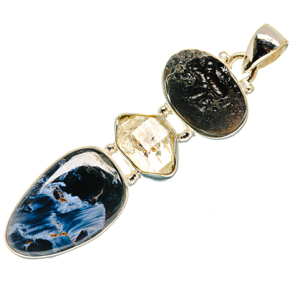 Pietersite Pendants handcrafted by Anasilvercos - PD23073 - Photo 2