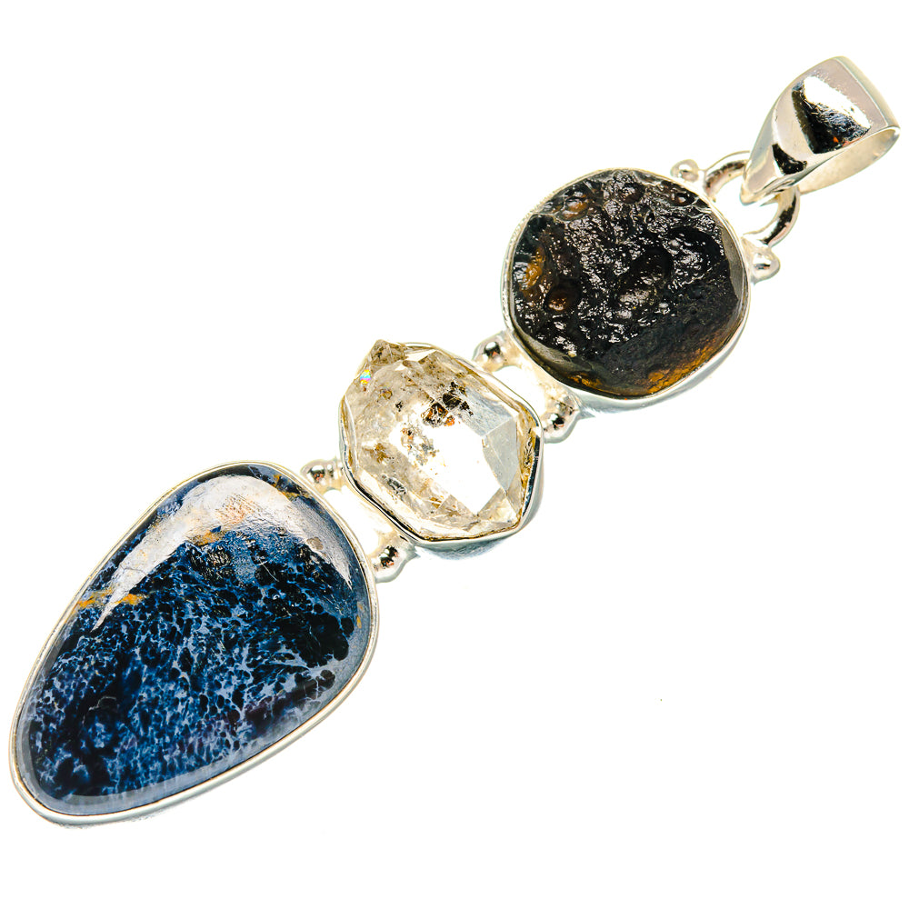 Pietersite Pendants handcrafted by Anasilvercos - PD23075 - Photo 2
