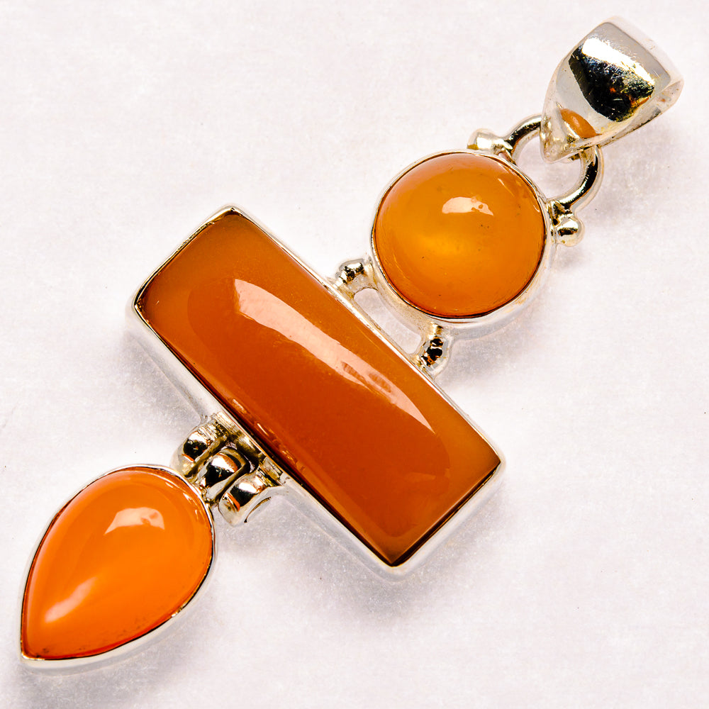 Sunstone Pendants handcrafted by Anasilvercos - PD23089 - Photo 2