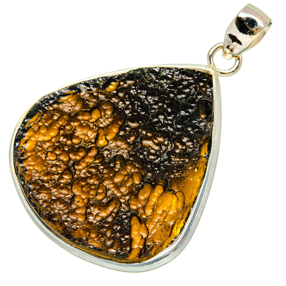 Tektite Pendants handcrafted by Anasilvercos - PD23099 - Photo 2