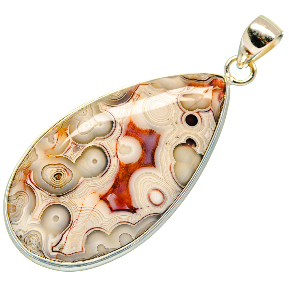 Ocean Jasper Pendants handcrafted by Anasilvercos - PD23104 - Photo 2