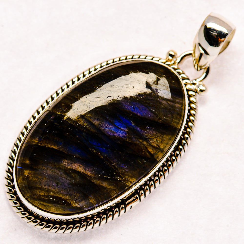 Labradorite Pendants handcrafted by Anasilvercos - PD23139 - Photo 2