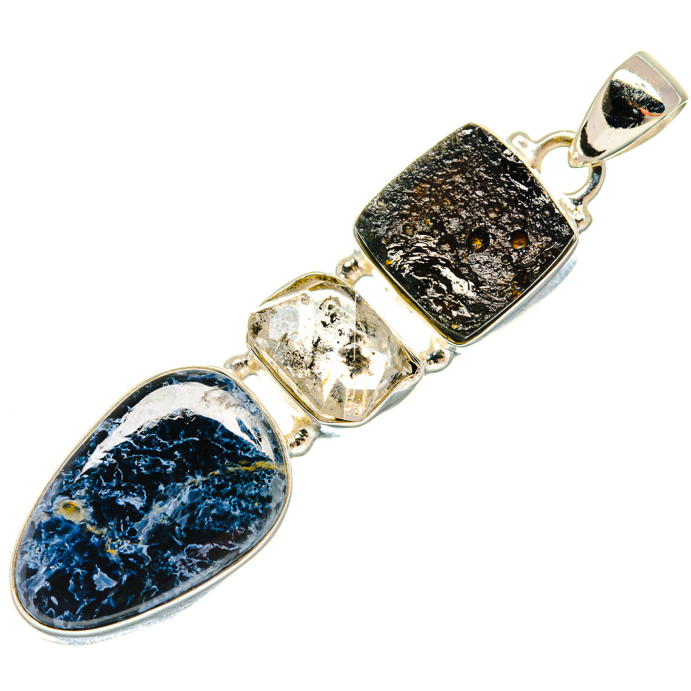 Pietersite Pendants handcrafted by Anasilvercos - PD23181 - Photo 2