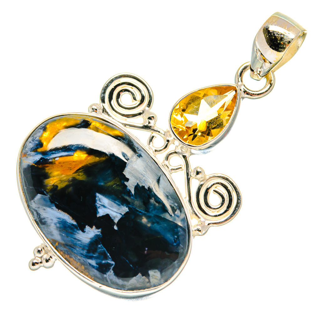 Pietersite Pendants handcrafted by Anasilvercos - PD23183 - Photo 2