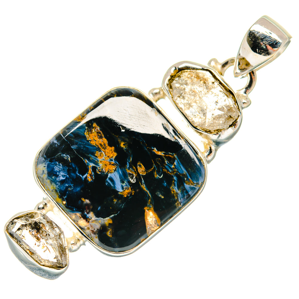Pietersite Pendants handcrafted by Anasilvercos - PD23184 - Photo 2