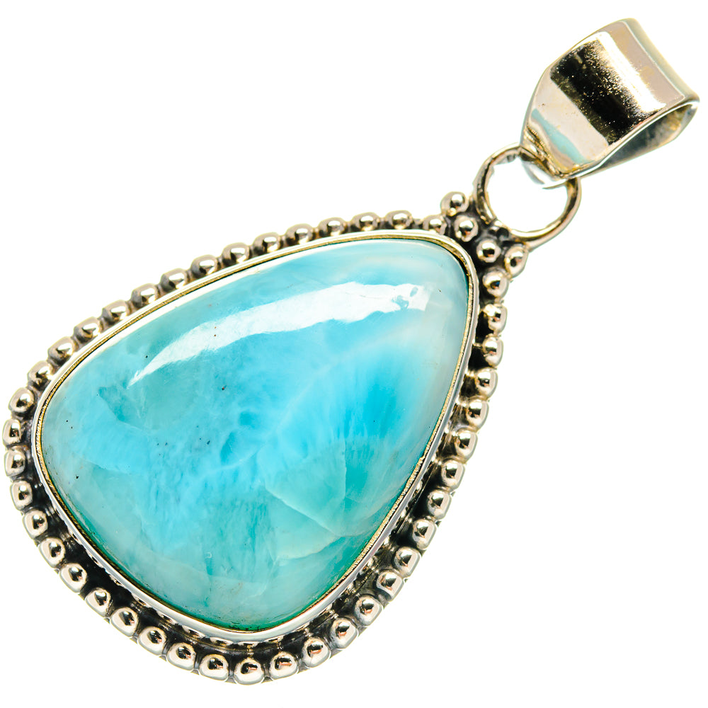 Larimar Pendants handcrafted by Anasilvercos - PD23194 - Photo 2