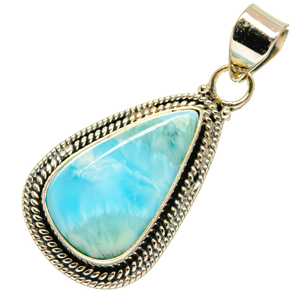 Larimar Pendants handcrafted by Anasilvercos - PD23196 - Photo 2
