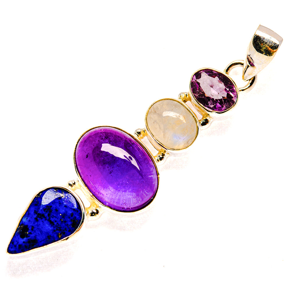 Amethyst Pendants handcrafted by Anasilvercos - PD23204 - Photo 2