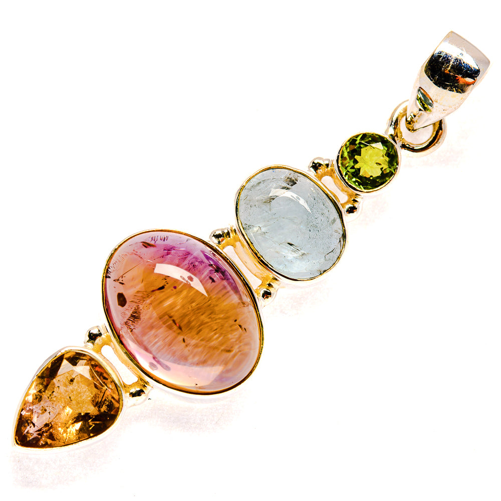 Ametrine Pendants handcrafted by Anasilvercos - PD23211 - Photo 2