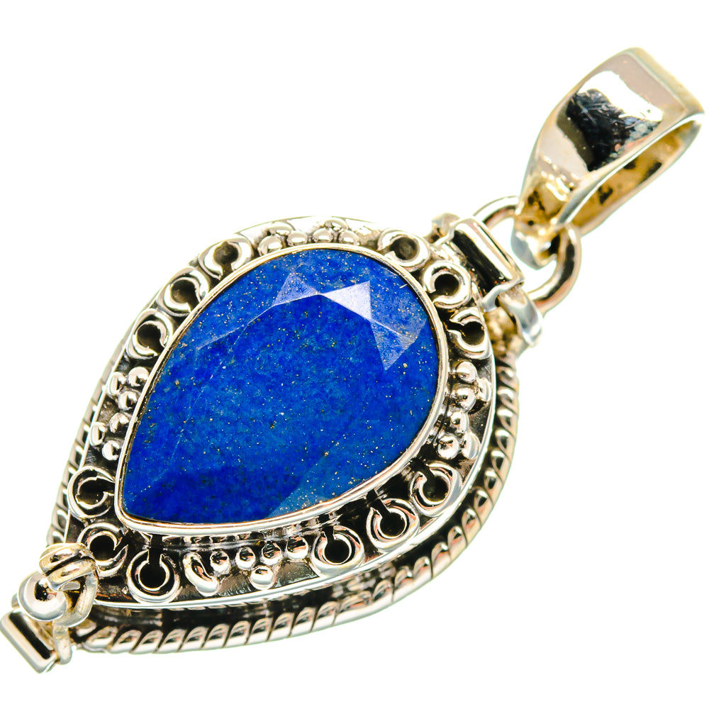 Lapis Lazuli Pendants handcrafted by Anasilvercos - PD23225 - Photo 2