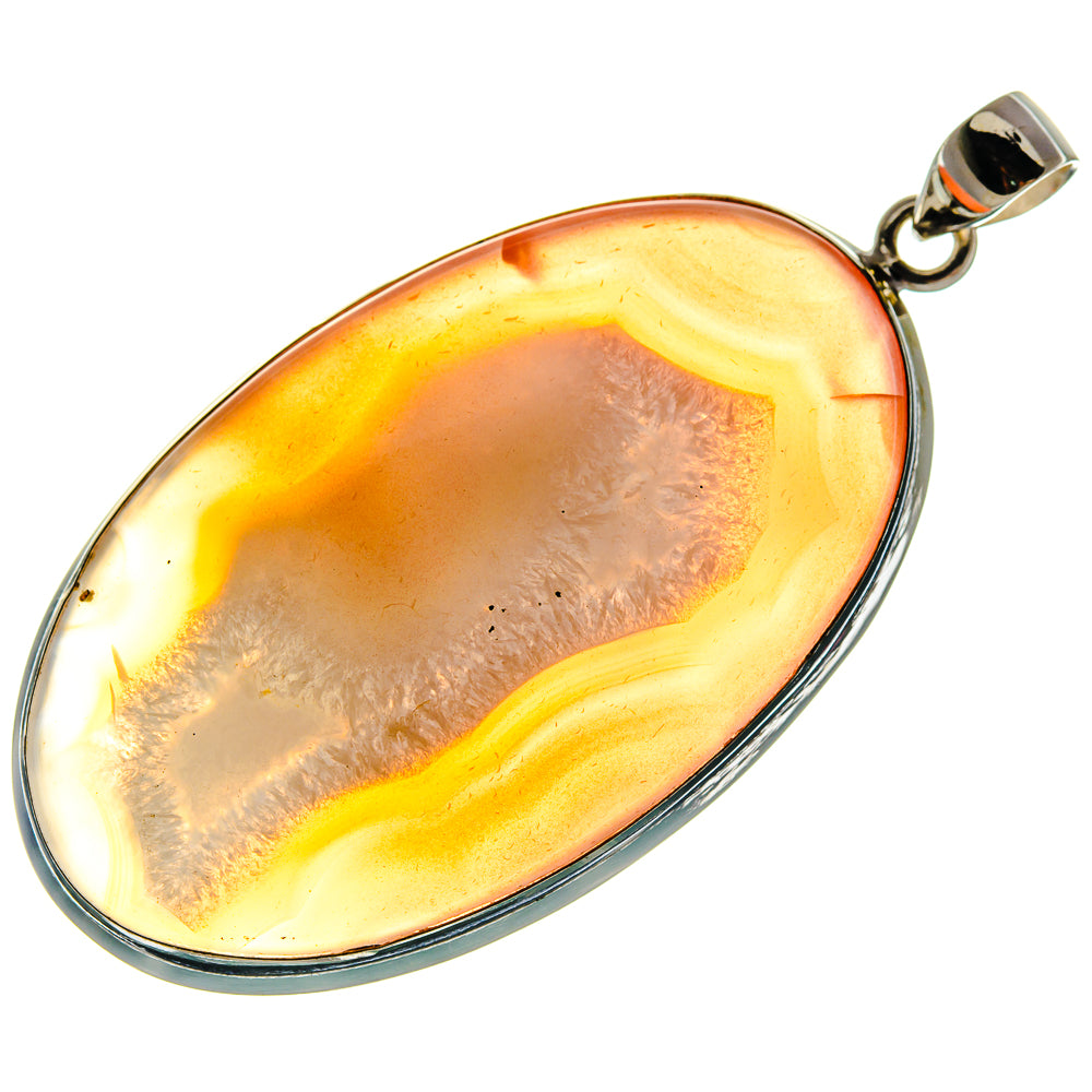 Botswana Agate Pendants handcrafted by Anasilvercos - PD23231 - Photo 2