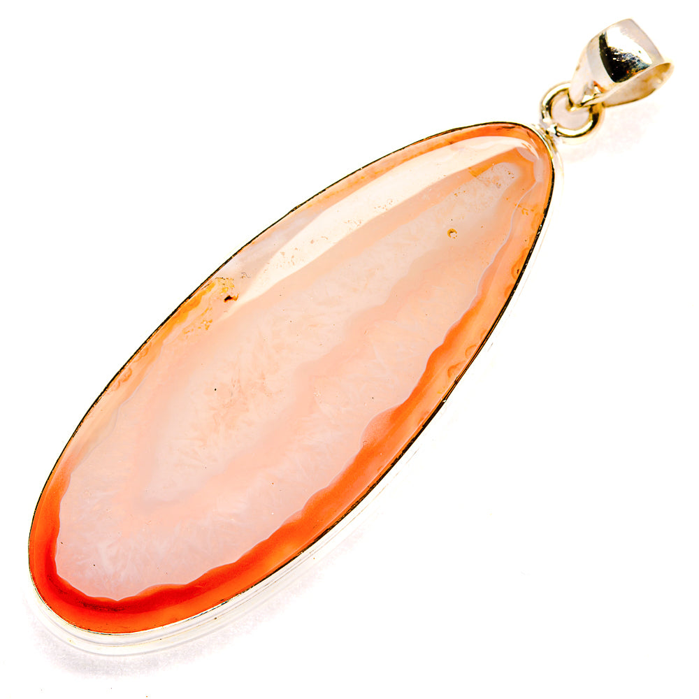 Botswana Agate Pendants handcrafted by Anasilvercos - PD23233 - Photo 2