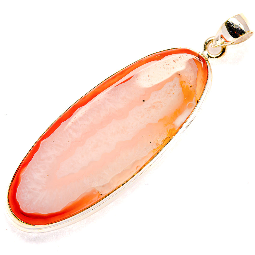 Botswana Agate Pendants handcrafted by Anasilvercos - PD23235 - Photo 2