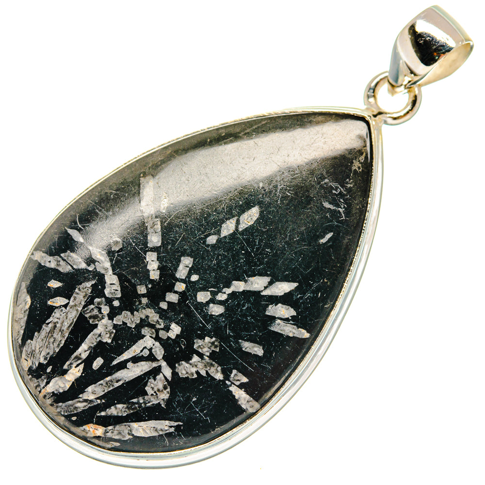 Chrysanthemum Stone Pendants handcrafted by Anasilvercos - PD23251 - Photo 2